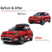 ssangyong front bumper guard for tivoli 2014-17